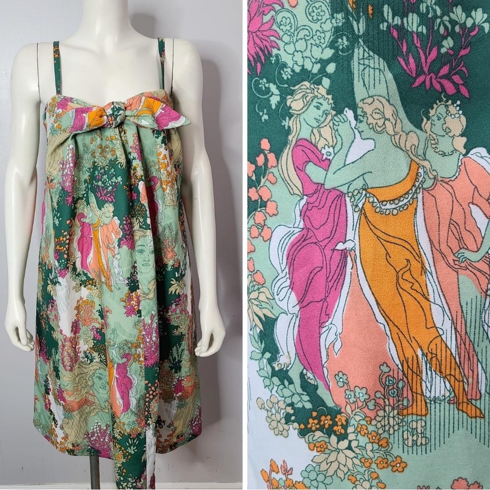 One of a kind, seamstress made, vintage sun dress